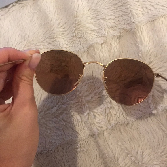 ROSE GOLD ROUND RAYBAN - Picture 3 of 3
